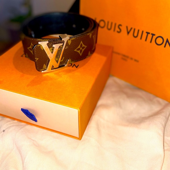 Louis Vuitton, Accessories, Brown Lv Mens Belt